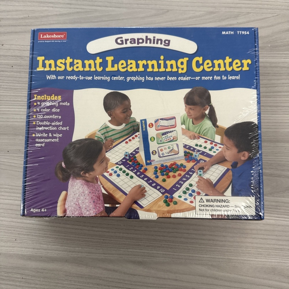 Lakeshore Instant Learning Center Graphing Age4+ Math School Homeschool Teacher